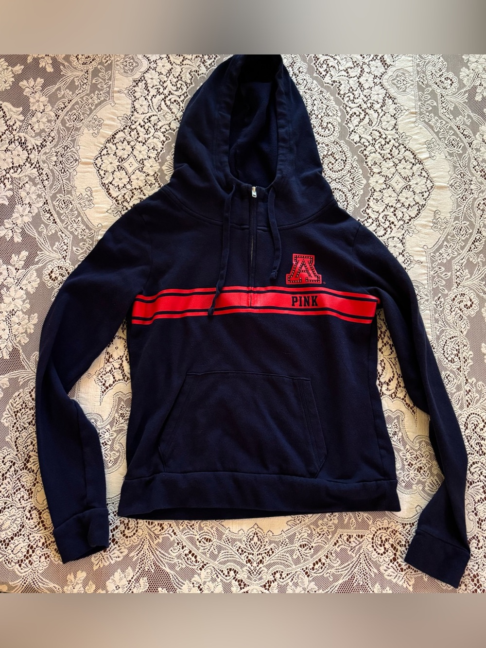 pink x arizona wildcats jacket